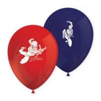 Spiderman Ballons en latex - Procos - 8 pcs.