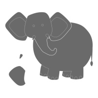 Découpage d'éléphants - Artemio