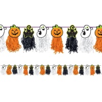 2,43 m guirlande de pompons d'Halloween et figurines