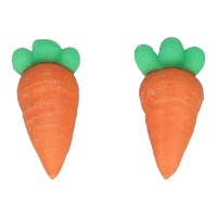 Décorations en sucre en forme de carottes - FunCakes - 546 unités