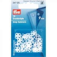 Boutons-pression en plastique 0,9 cm - Prym - 15 pcs.