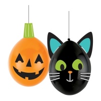 Halloween amis ballons en latex 35 cm - Amscan - 2 unités