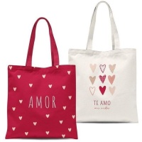 Sac en tissu Amor - DCasa - 1 pc.