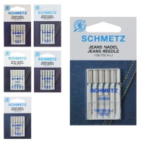 Aiguilles de machine à coudre pour jeans - Schmetz - 5 pcs.