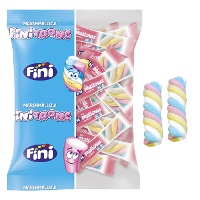 Nubes multicolores tressées avec emballage individuel - Fini - 70 unités