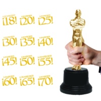 Statuette d'Oscar avec numéro