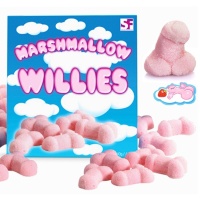 Gelée en forme de pénis à la fraise - Marshmallow Willies - 140 g