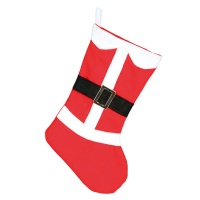 Chaussette du Père Noël avec ceinture de 50 cm