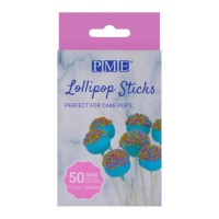 Bâtons pour cakes pops 11,5 cm - PME - 50 pcs.