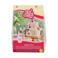 Mélange pour dentelle blanche sans gluten 400 g - FunCakes