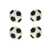Figurines en sucre ballon de football - FunCakes - 8 unités