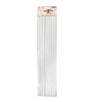 Piliers de gâteau en plastique 40 x 1,2 cm - PME - 8 pcs.