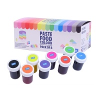 Set de coloration en pâte 25 g - PME - 8 pcs.