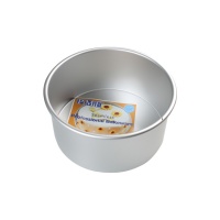 Moule rond extra profond en aluminium 17,5 x 17,5 x 10 cm - PME