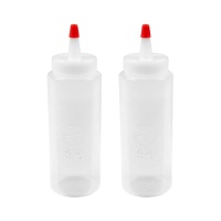 Bouteilles de décoration en plastique de 177ml - Wilton - 2 pcs.