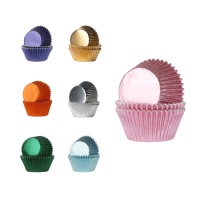 Capsules à cupcakes métalliques - Maison de Marie - 24 pcs.