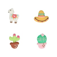Figurines en sucre mexicaines - FunCakes - 8 unités