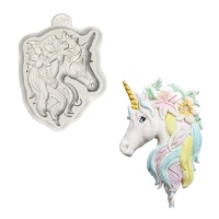 Moule à licorne en silicone 14 x 10 cm - Katy Sue Mould