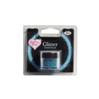 Paillettes comestibles bleu océan 5 g - Rainbow Dust