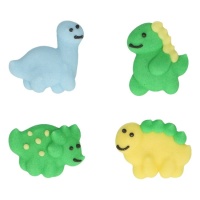 Figurines en sucre de dinosaures - FunCakes - 8 unités