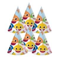 Bonnets de requin pour bébé - 6 pcs.