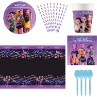 Pack pour fête K-Pop - 8 personnes