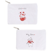 Trousse de toilette Love Pets 17,5 x 11,5 cm - 1 pc.