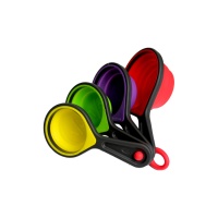 Gobelets en silicone pliables - Pastkolor - 4 pcs.