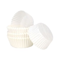 Capsules Cupcake blanches - Pastkolor - 30 unités