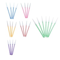 Bougies spirales de 8,5 cm - Pastkolor - 12 pièces