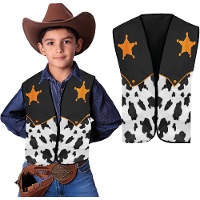 Gilet de shérif cow?boy pour enfant