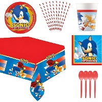 Pack pour fête Sonic - 8 personnes