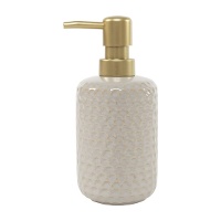 Distributeur de savon gravé naturel 13,5 cm