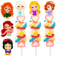 Brochette de princesses assortie de 35 gr - 1 unité
