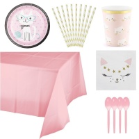 Kit chat rose - 12 personnes