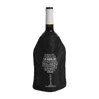 Manchon rafraîchissant pour bouteille de vin - noir