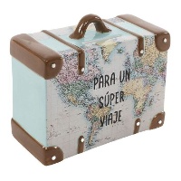 Tirelire en forme de valise pour un super voyage