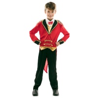 Costume de dompteur rouge pour enfants