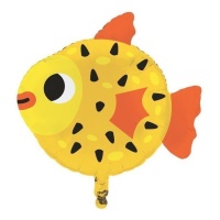 Ballon poisson jaune - Conver Party