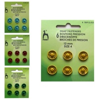 Boutons pression de 1,3 cm - Poney - 12 paires