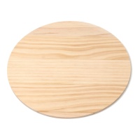 Disque en bois 25 x 0,5 cm - 1 pc.