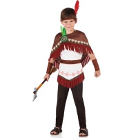 Costume d'indien nuage blanc pour enfants