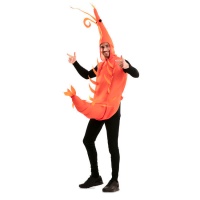 Costume de crevette rouge pour adultes