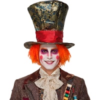 Chapeau haut-de-forme du chapelier fou - 58 cm