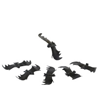 Chauves-souris noires - 6 unités