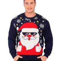 Pull de Noël de Père Noël pour homme
