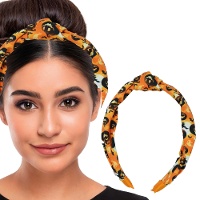 Bandeau de citrouilles orange