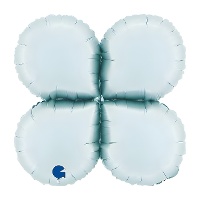 Base de gouttes pour ballons de 42 x 42 x 13 cm satiné - Grabo