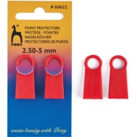 Protecteur de pointe pour aiguilles de 2,5 à 5 mm - Pony - 2 pcs.