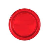 Assiettes de 23 cm en carton brillantes - 4 unités